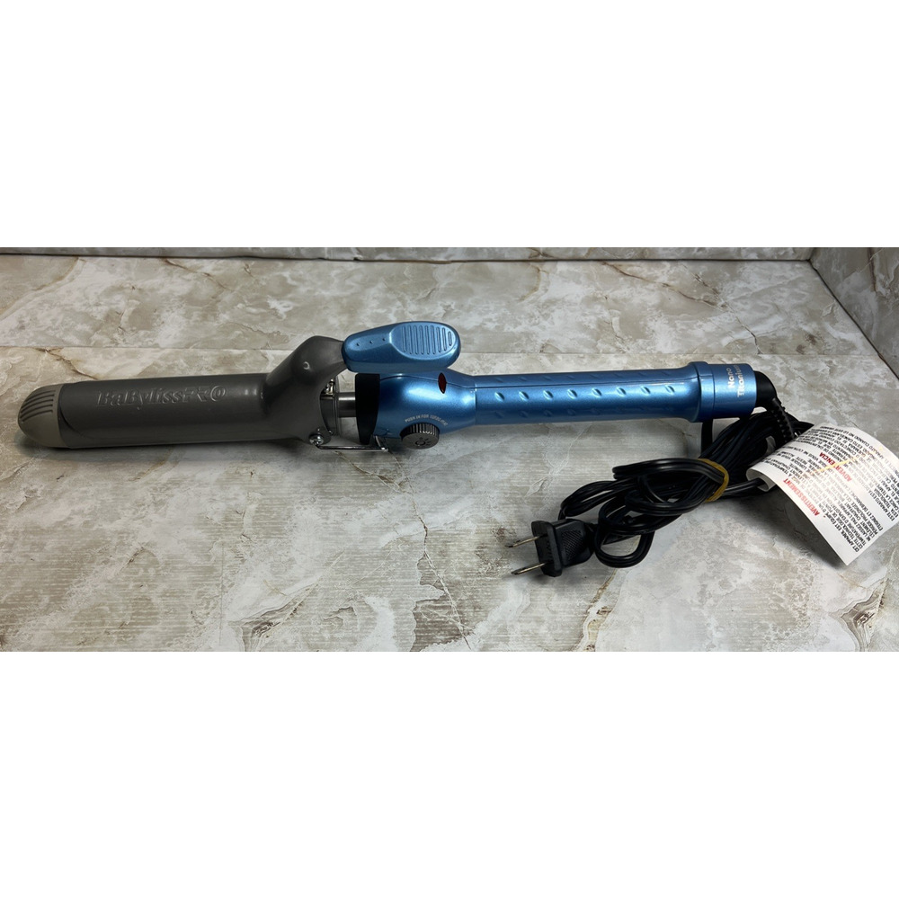 BaBylissPRO Nano Titanium 1.25" Curling Iron Professional Spring Tested Working